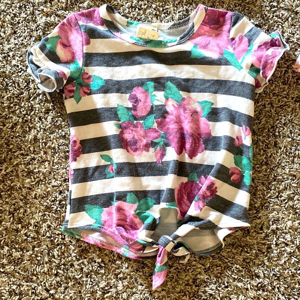 Cute tie girls shirt.